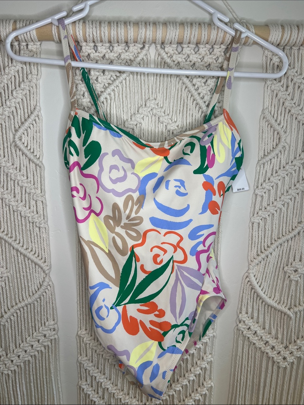 GAP Floral Multi-Color One-Piece Swimsuit